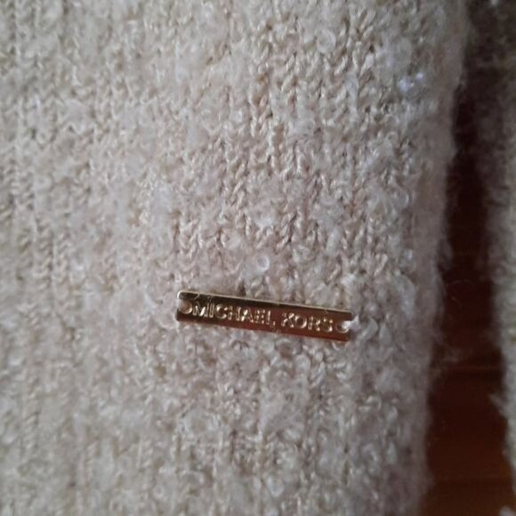 Michael Michael Kors Wool Blend Turtleneck Sweater Size Large - Picture 3 of 5